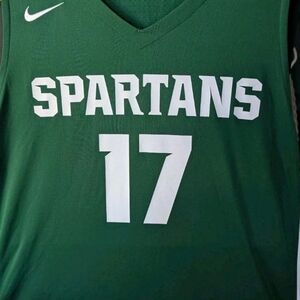 Nike Green Spartans Jersey
